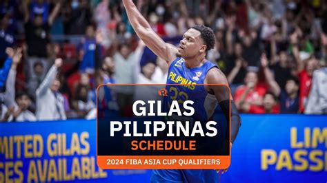 gilas pilipinas schedule|Gilas Pilipinas battles Brazil in KO game as FIBA OQT semis.